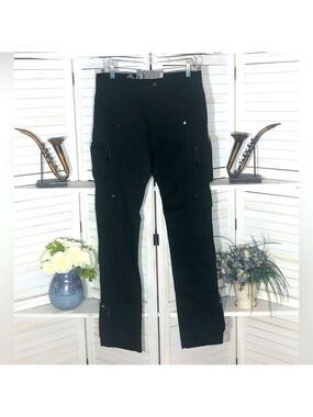 American Stitch Black Cargo Pants Hot Topic 32x34